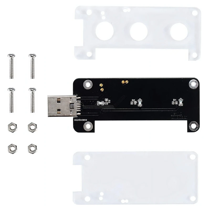 A7THK-USB Dongle Expansion Breakout Module Kit For Raspberry Pi Zero / Zero W, Both Front & Back Side Can Be Inserted