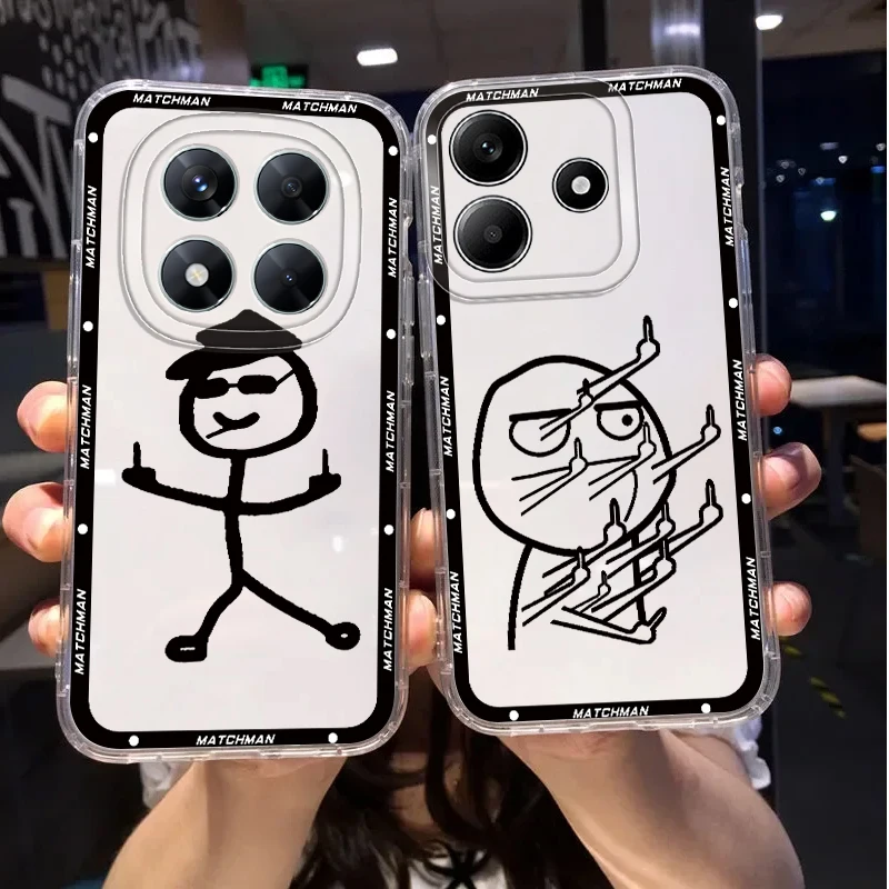 เคสโทรศัพท์แบบนุ่มลายการ์ตูนน่ารักสำหรับ Xiaomi Poco X3 NFC X3 Pro