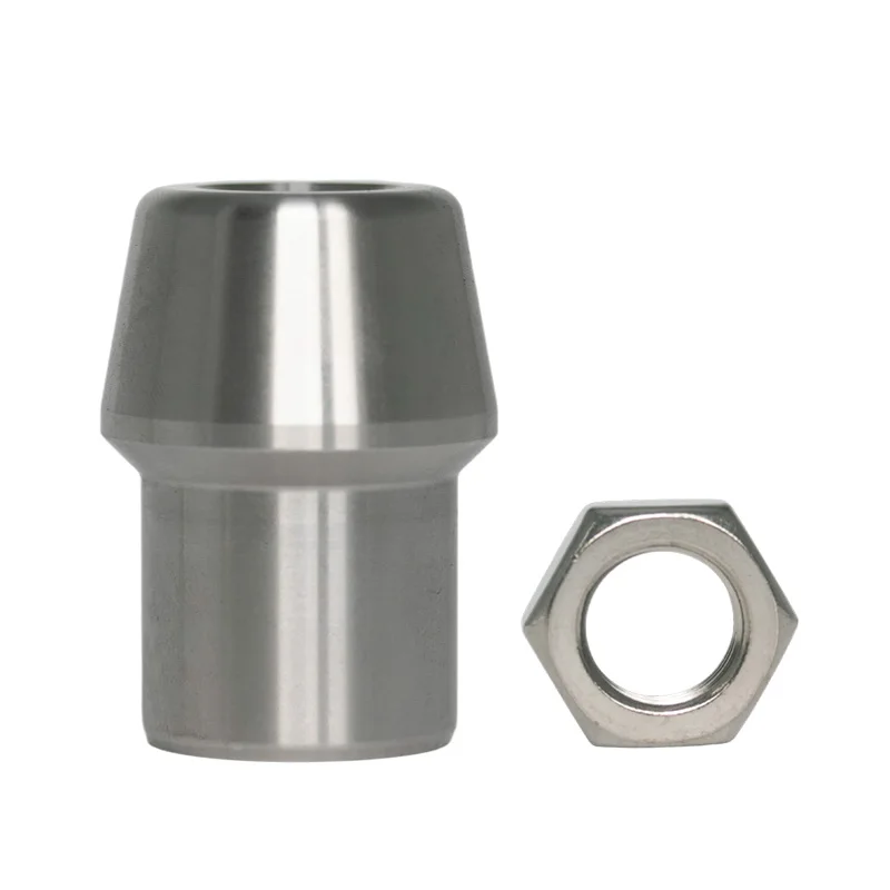 MXM8 M10 M12 M14 M16 A Set of Metric Heim Joint + Spacer + Rubber Boots + Nut + Weldable Bung Rod End Bearing