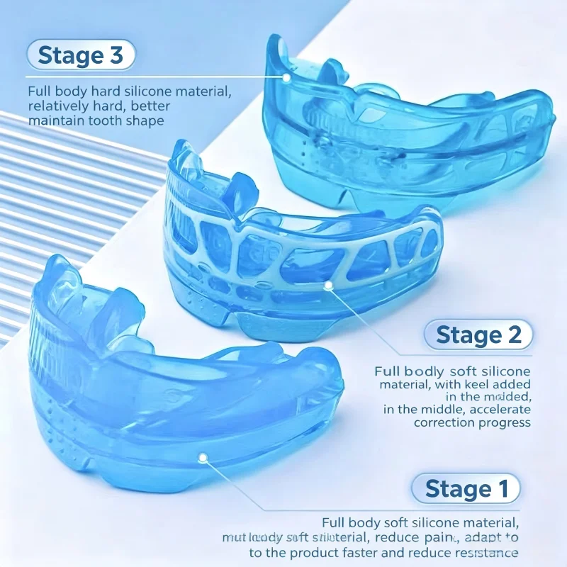 MRC Myobrace Kids Teeth Corrector K Series Oral Muscle Training Mouth Breathing Buckteeth Orthodontic Appliance
