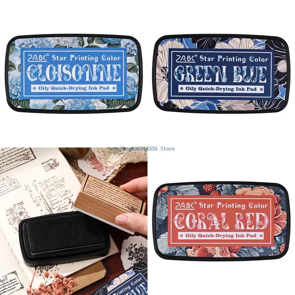 

1 Piece Rubber Stamp Pad Sponge Pad Used for Paper Cloth Materials