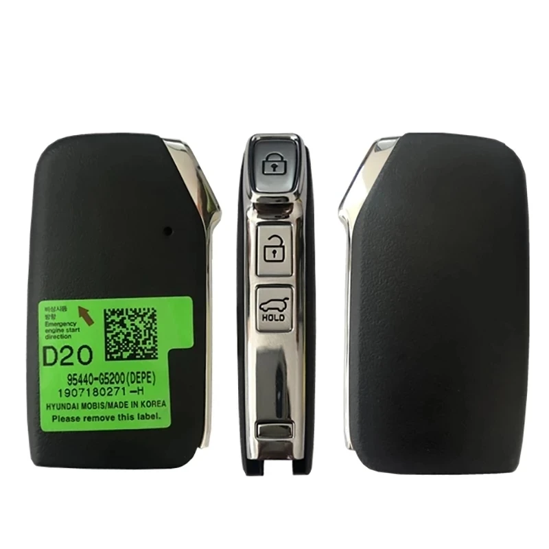 KEYECU P/N: 95440-G5200 For KIA Niro 2019 2020 2021 FCC ID: FOB-4F23 81999-J7020 New Remote Smart Key Fob 433MHz ID47 Chip