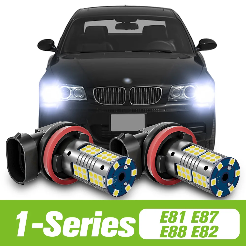 

2pcs For BMW 1 Series E81 E87 E88 E82 LED Daytime Running Light DRL 2006 2007 2008 2009 2010 2011 2012 2013 Accessories