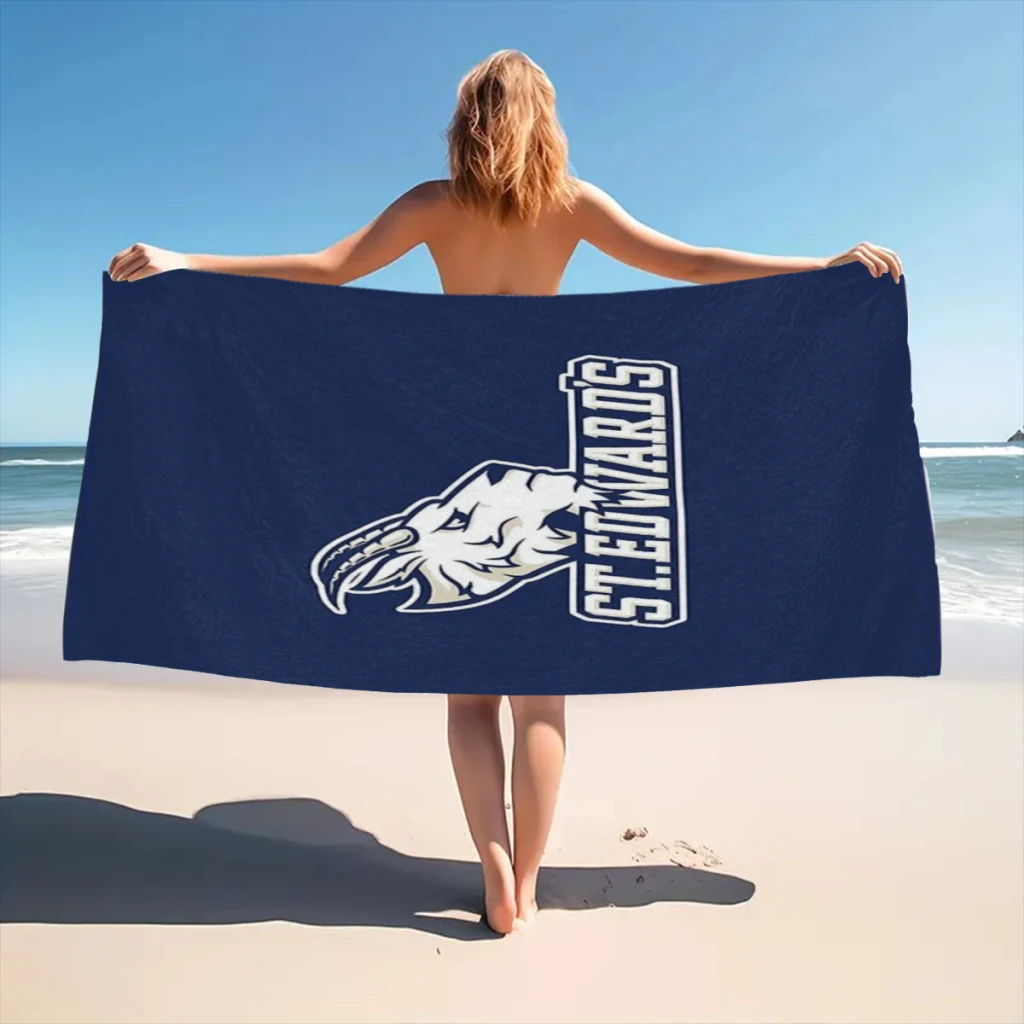 St. Edward's University Beach Towel  Poncho Bathing Towels Cover-ups Quick Dry Sand Free Yoga Spa Gym Pool