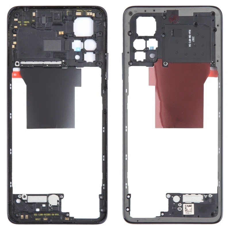 Middle Frame Bezel Plate For Xiaomi Redmi Note 12 Pro 4G