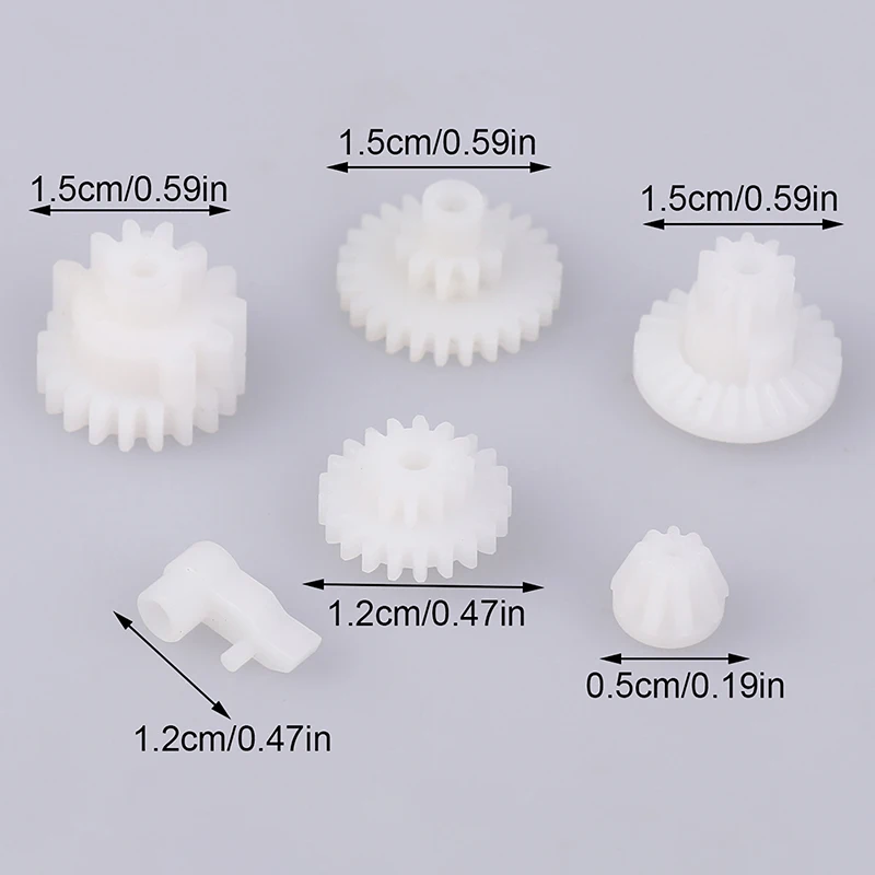 6 Piece/Set Gel Water Bomb Gun STD 5S Gear 380 Motor D Shaft Gear CS0911 Gear Repair Refit Accessories