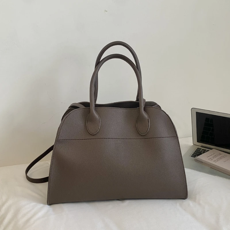 Modische Große Tragetasche, Vielseitige Pendler- und Reise-Schultertasche, Lässige Koreanische Premium-Luxus-Handtasche mit Griff – Detail 14