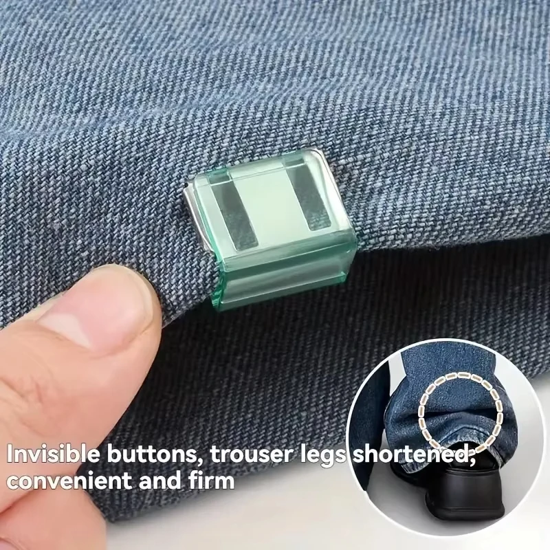 4PCS Clothing Clips Multi Function Pants Clips Leg Straps Clips Holder Clothing Pin for Clothes Long Pants Legs Sleeves
