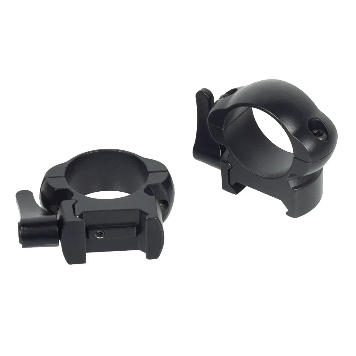 2Pcs QD 1 inch 25.4mm 30mm Tactical Hunting Sight Steel Scope Mount Rings 20mm Picatinny MLOK Rail Rifle ScopeAccessory - view 4