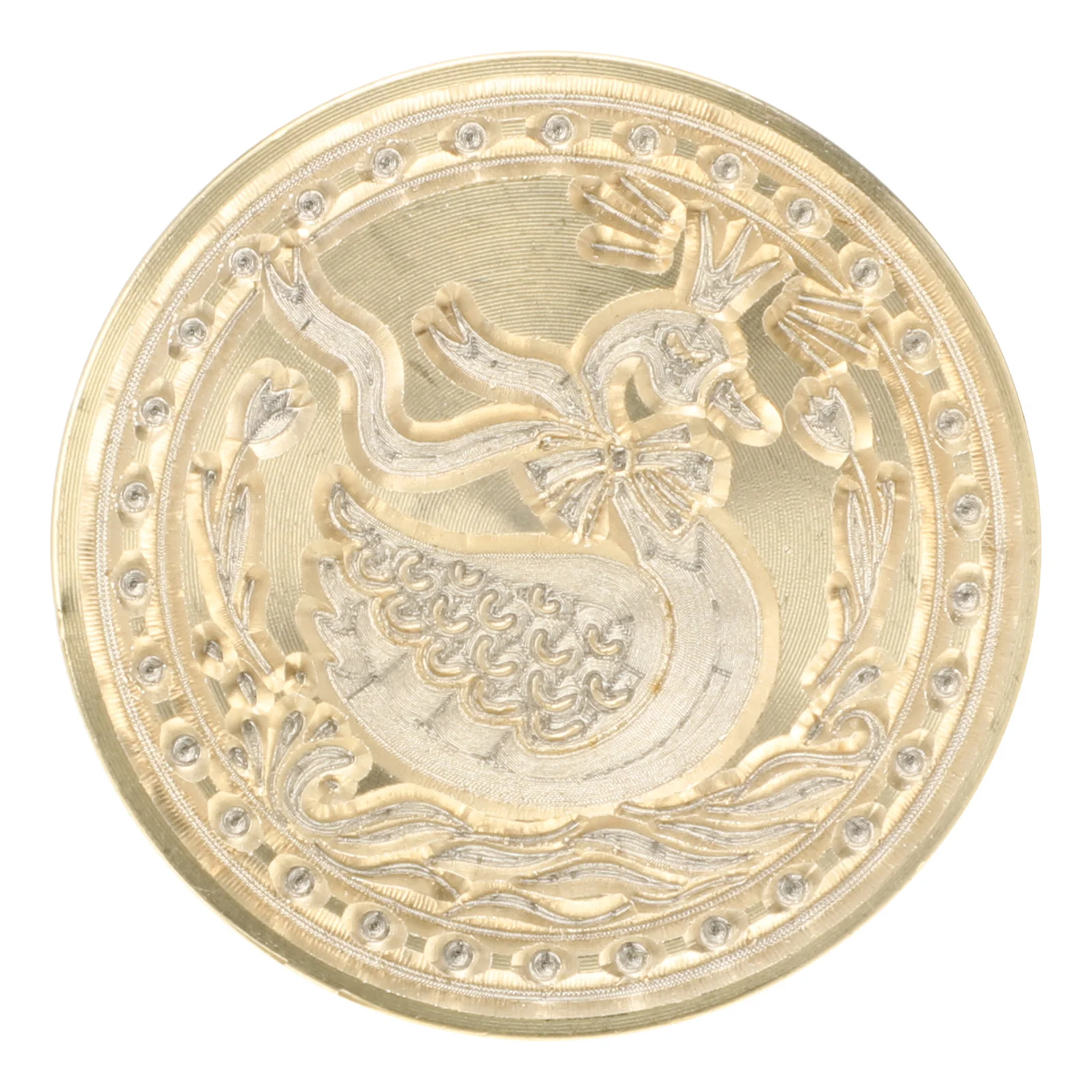 Fire Wax Seal Stamp Head Premium Brass Valentine's Day Envelope Sealing Lacquer Head Xmas Wax Seal Stamp Craft Decorative