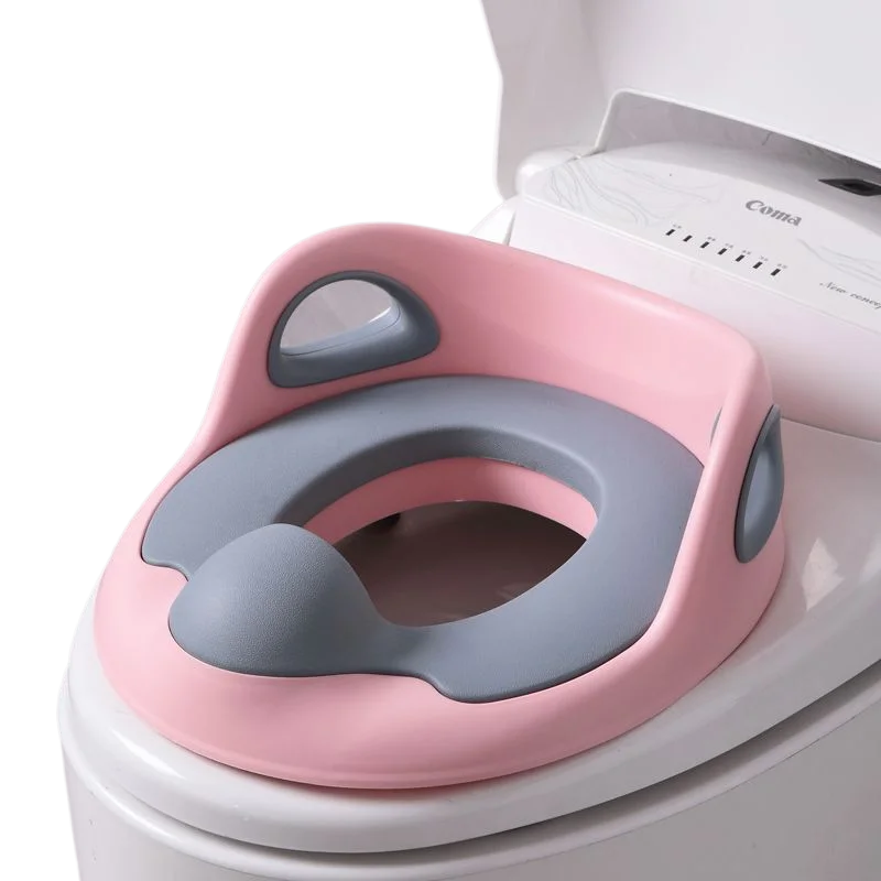 Potty portátil infantil para meninos e meninas, assento sanitário de viagem, vaso de treinamento, mictório com braços, à prova de deslizamento, bebê