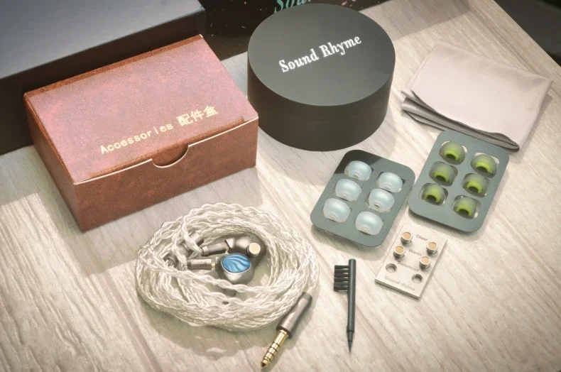 Sound Rhyme SP1 In-Ear HiFi Earphones 1 Dynamic Drive Semi-open Acoustic Design 0.78mm 2Pin 3.5/4.4mm Plug Music Headphones
