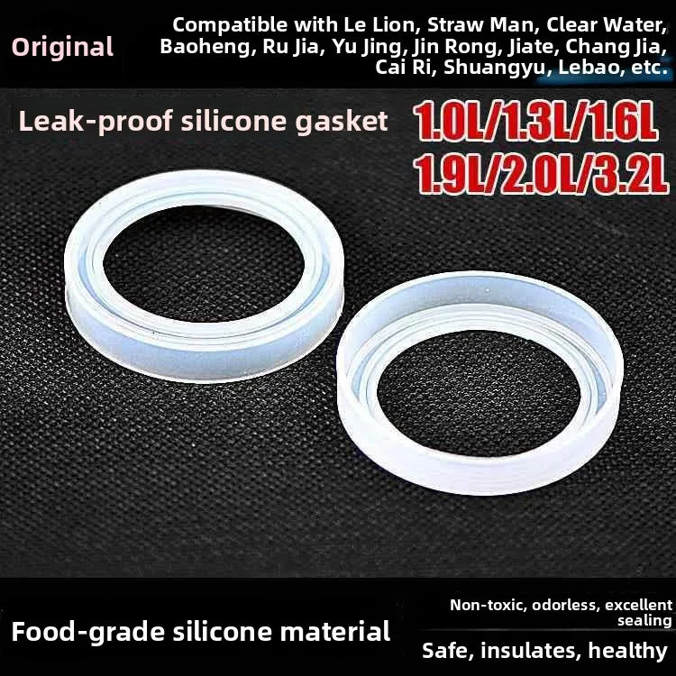 Universal Hot Water Bottle Accessories Sealing Ring Inner Vessel Lid Insulated Mug Parts Grass Man Parts Stainless Steel 