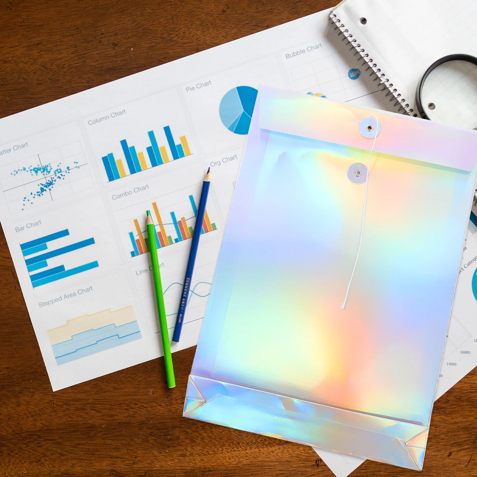 3 قطعة حبل إغلاق مجلدات الملفات A4 أصحاب المستندات مقاومة للخدش ملف أكياس المستندات لتنظيم المكاتب الأرشيف اليومي #6