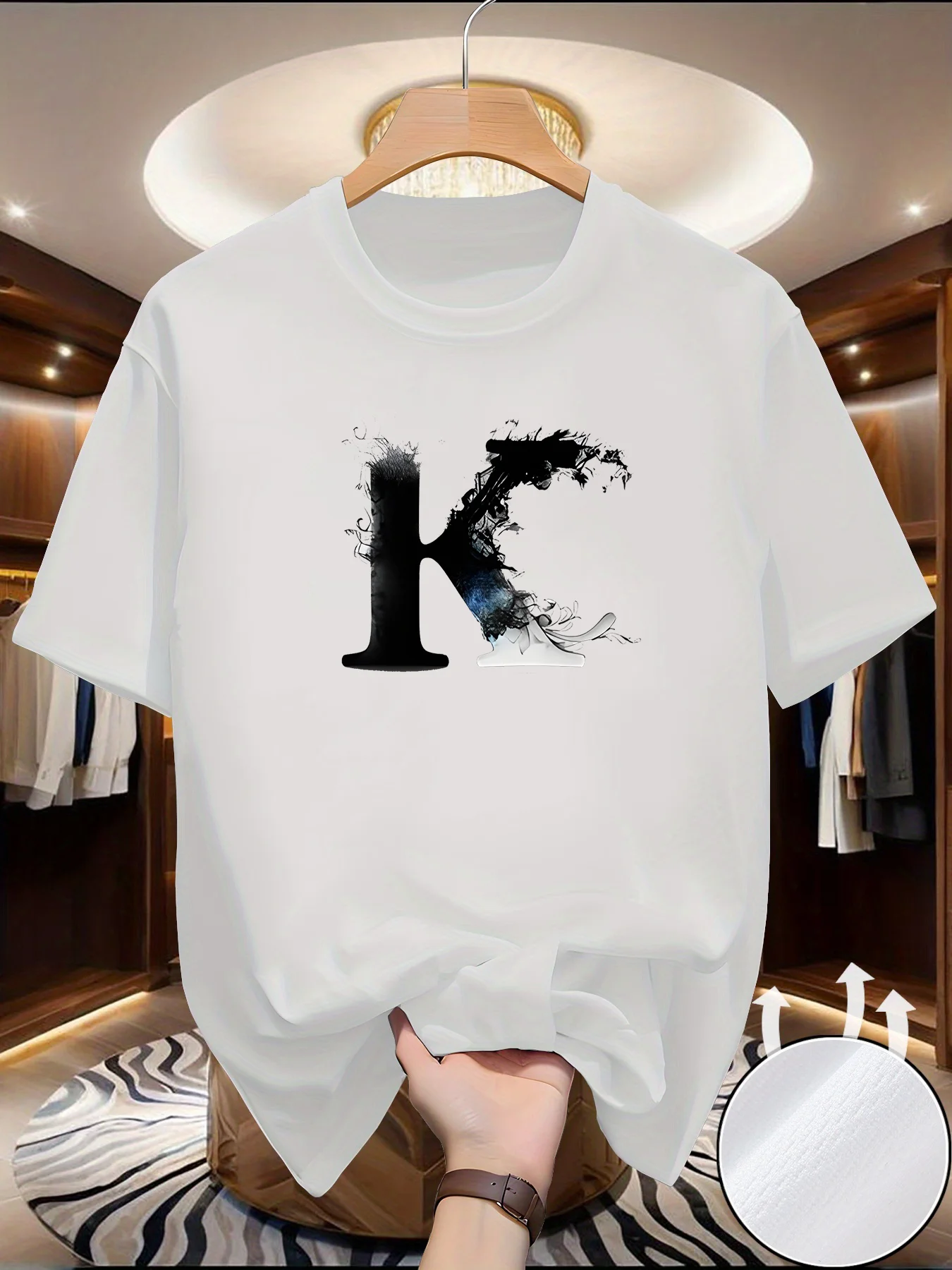 

Спортивные топы для весны/лета, быстросохнущие, с принтом K, мужская компрессионная футболка с коротким рукавом для тренировок в спортзале, короткая футболка для фитнеса и бега