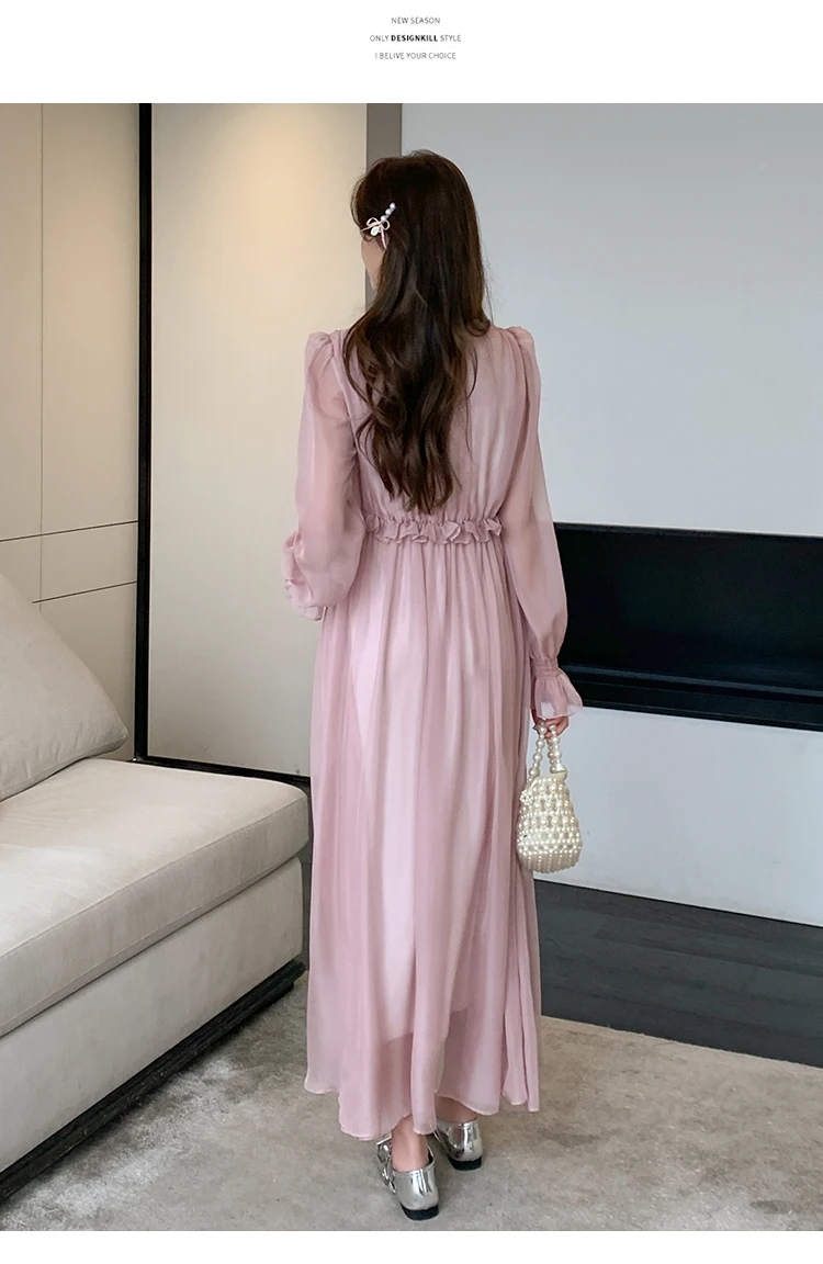 strapless open back dress Blush Pink Maternity Gown for Photo Shoot and Baby Showers main image 1