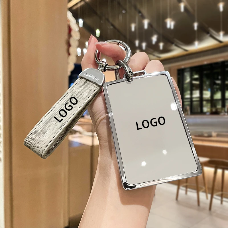 Custom NFC Card Holder Logo NFC Car Key Holder & Card Protector for Auto, Electric Vehicle, Access & Bus Cards