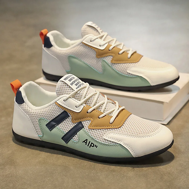 

Summer Casual Sneakers Men Flat Sneakers Comfortable Breathable Mesh Sneakers Man Trainers Outdoor Non-slip Men's Sports Shoes