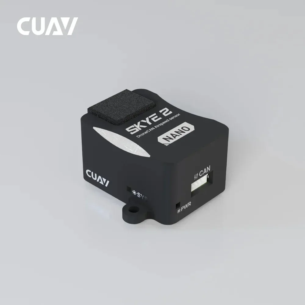 CUAV SKYE2 NANO DroneCAN High Precision Airspeed Sensor DLVR‑L10D 0‑226.8km/h for PX4 ArduPilot Fixed‑Wing VTOL Drone