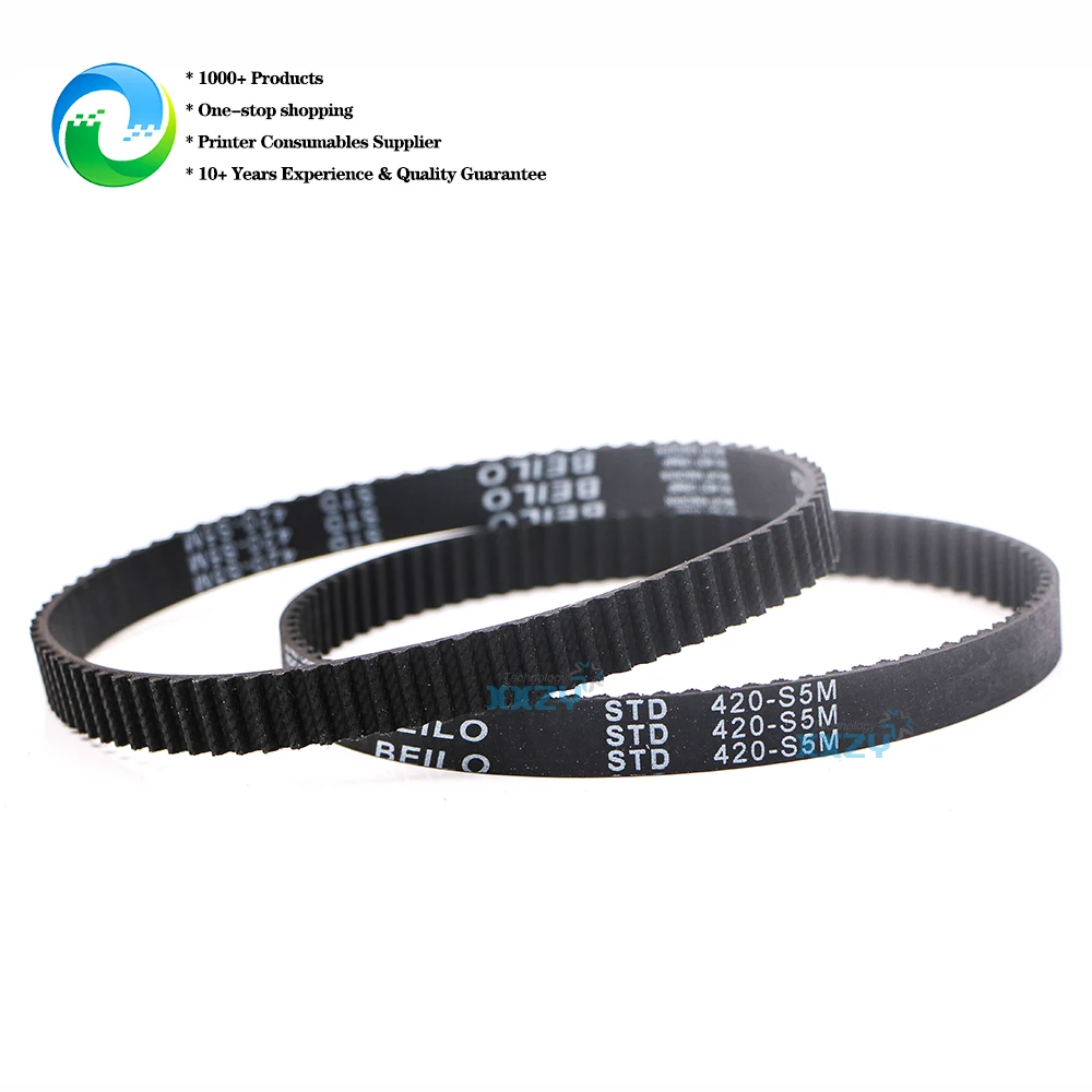 Inkjet Printer 420-S5M  Rubber Belt for Gongzheng Thunderjet Polaris Printhead Motor Belt 375-S5M