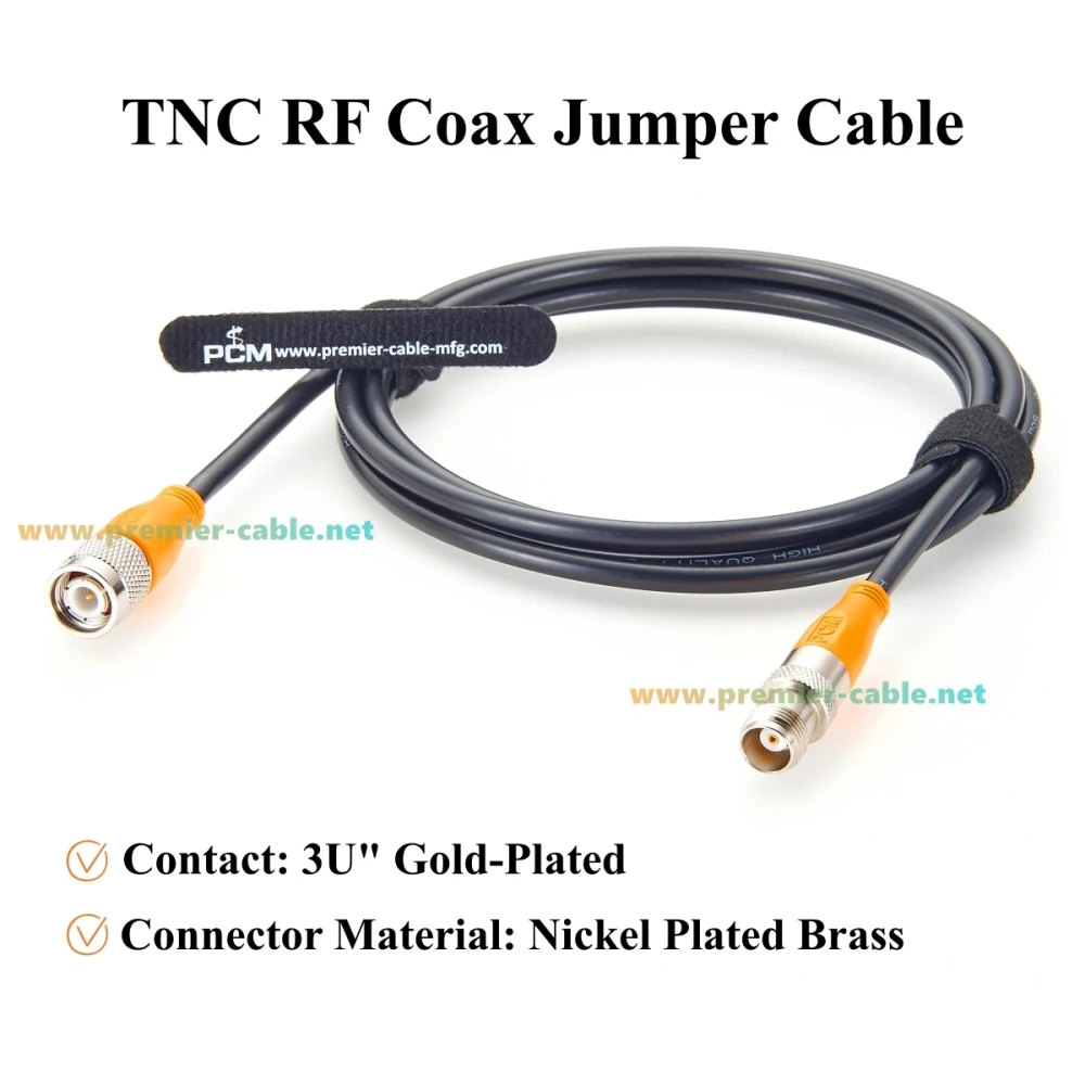 TNC-Stecker auf TNC-Buchse RG58 Koaxialkabel 50 Ohm Verlustarmes HF-Koaxialkabel für Antennen, Amateurfunk, CB-Funk, GPS, WLAN, 4G LTE – Detail 4