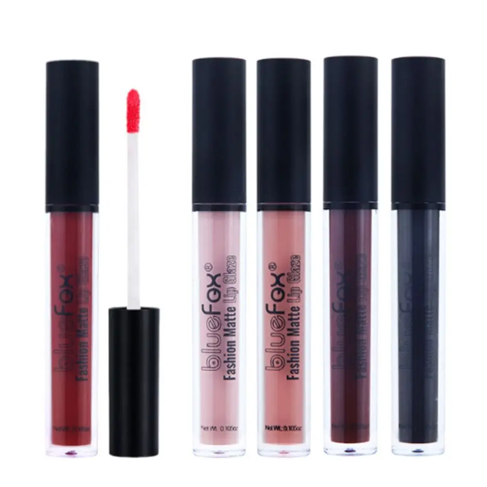 Maquillaje mate, brillo de labios, Color opaco, 10 colores, taza antiadherente, lápiz labial resistente al agua, esmalte de labios desnudo, maquillaje de belleza