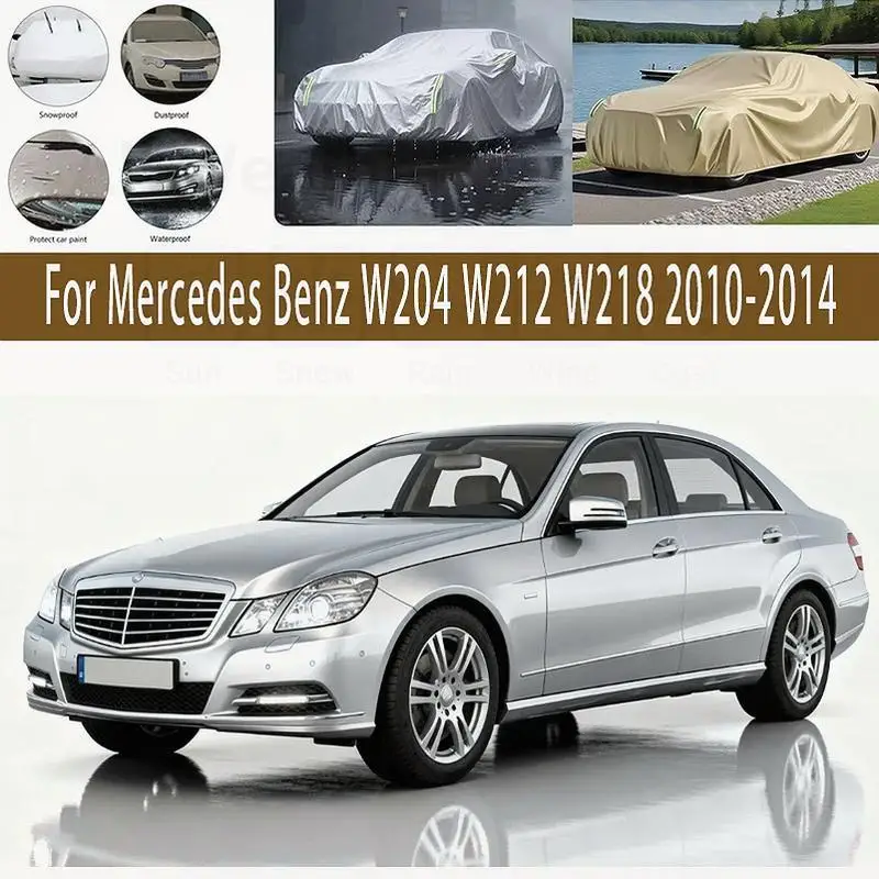 

For Outdoor Protection Waterproof Dustproof Full for Mercedes Benz W204 W212 W218 2010 2014 Car Covers