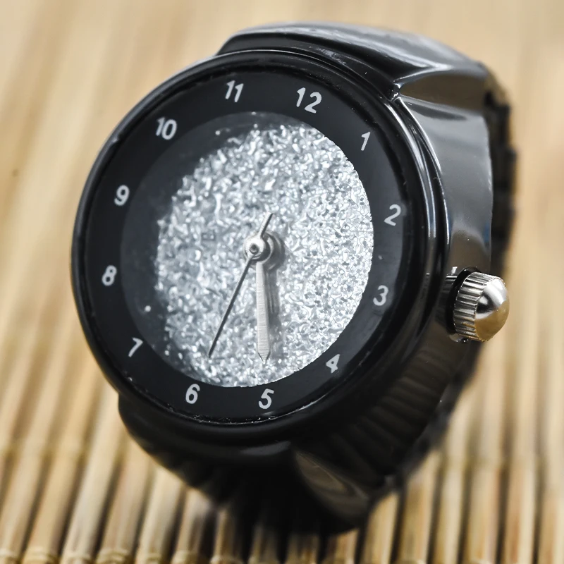 ساعة كوارتز كاملة النجوم للرجال والنساء ، سبيكة ، قشرة ، إصبع ، قرص دائري ، أرقام عربية ، وجه ، زوجان ، إبداعي ، جديد ، تخفيضات كبيرة