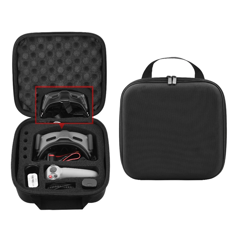 

for DJI Goggles 2/V2 Storage Bag Handbag Accessories Black