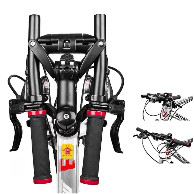 

Folding Bike Folding Handlebar 25.4/31.8MM*620MM Adjustable Handlebar Aluminum Alloy Scooter Mountain Bike Handlebar