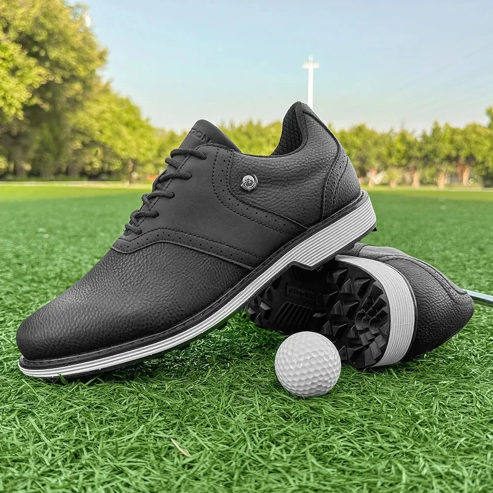

High Quality Golf Shoes Men Outdoor Big Size 39-49 Gym Golf Sneakers Anti-skid Waterproof Footwears Training Breathable Boots