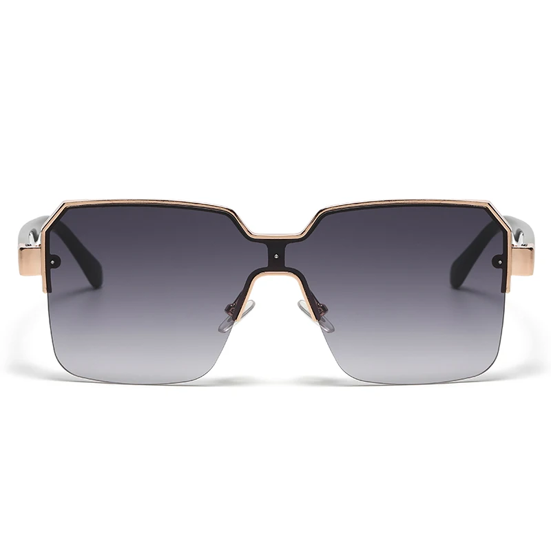 Men Women Frameless Square Sunglasses Luxury Brand Design Fashion Vintage Sun Glasses Square Alloy Frames Shades Eyewear UV400 image 4