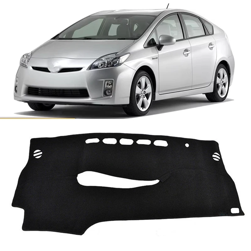 For Toyota Prius XW30 2010-2014 2015 Car Dashboard Cover Mat Pad Dash Board Instrument Sunshade Protector Carpet Rug Accessories