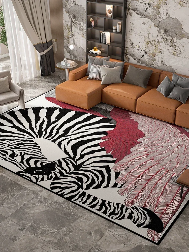 

Crystal velvet carpetLuxury Refreshing Hairless Carpet Large Area Living Room Rug Cozy Bedroom Rugs Modern Home Decoration Aesth