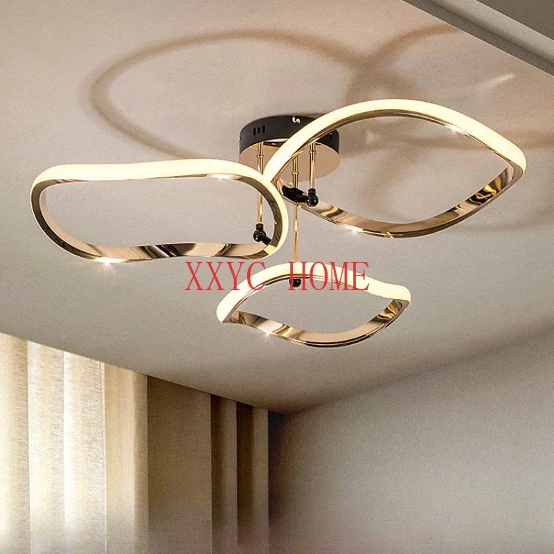 

Living Room Ceiling Lamp Modern Minimalist and Magnificent Bedroom Main Lamp Minimalist High Sense Creative Zhongshan Lamps