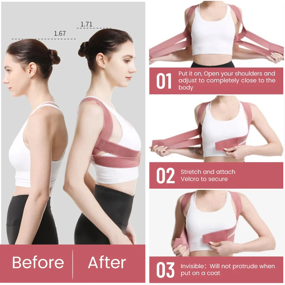 

Пояс для коррекции осанки спины, корректор горбатости для взрослых, мужчин и женщин, пояс для коррекции осанки, плечо, прямая спина