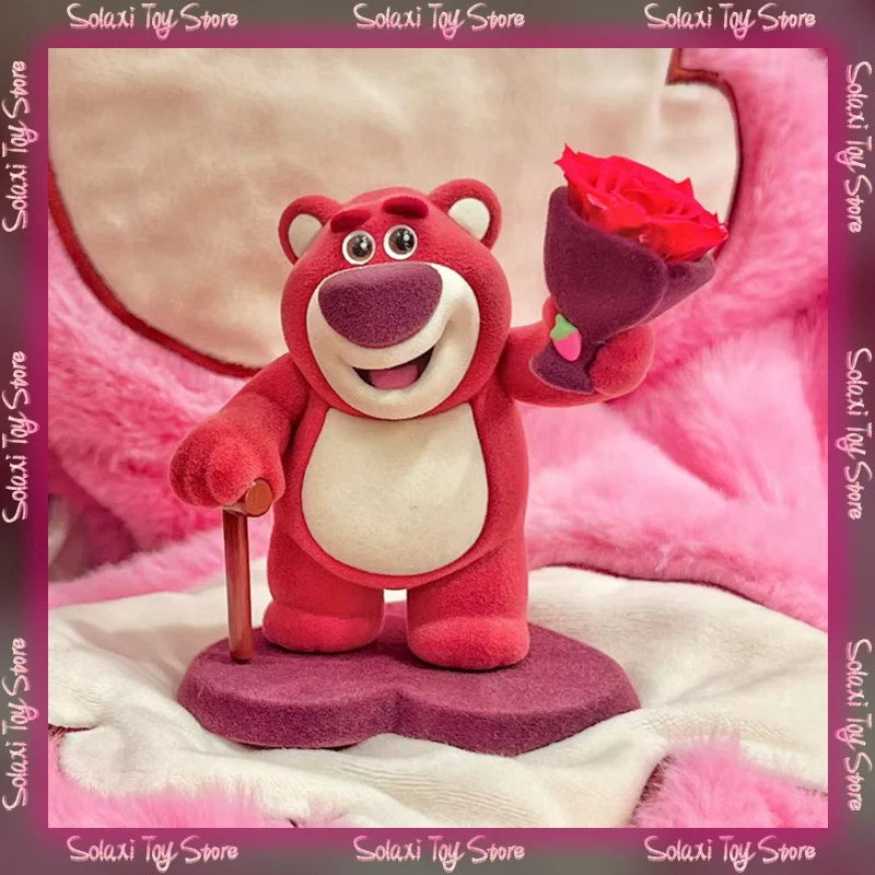 

Genuine Eternal Flower Series Blind Box Lilo & Stitch Trendy Stitch Mickey Pvc Model Handmade Girl Valentine'S Day Birthday Gift