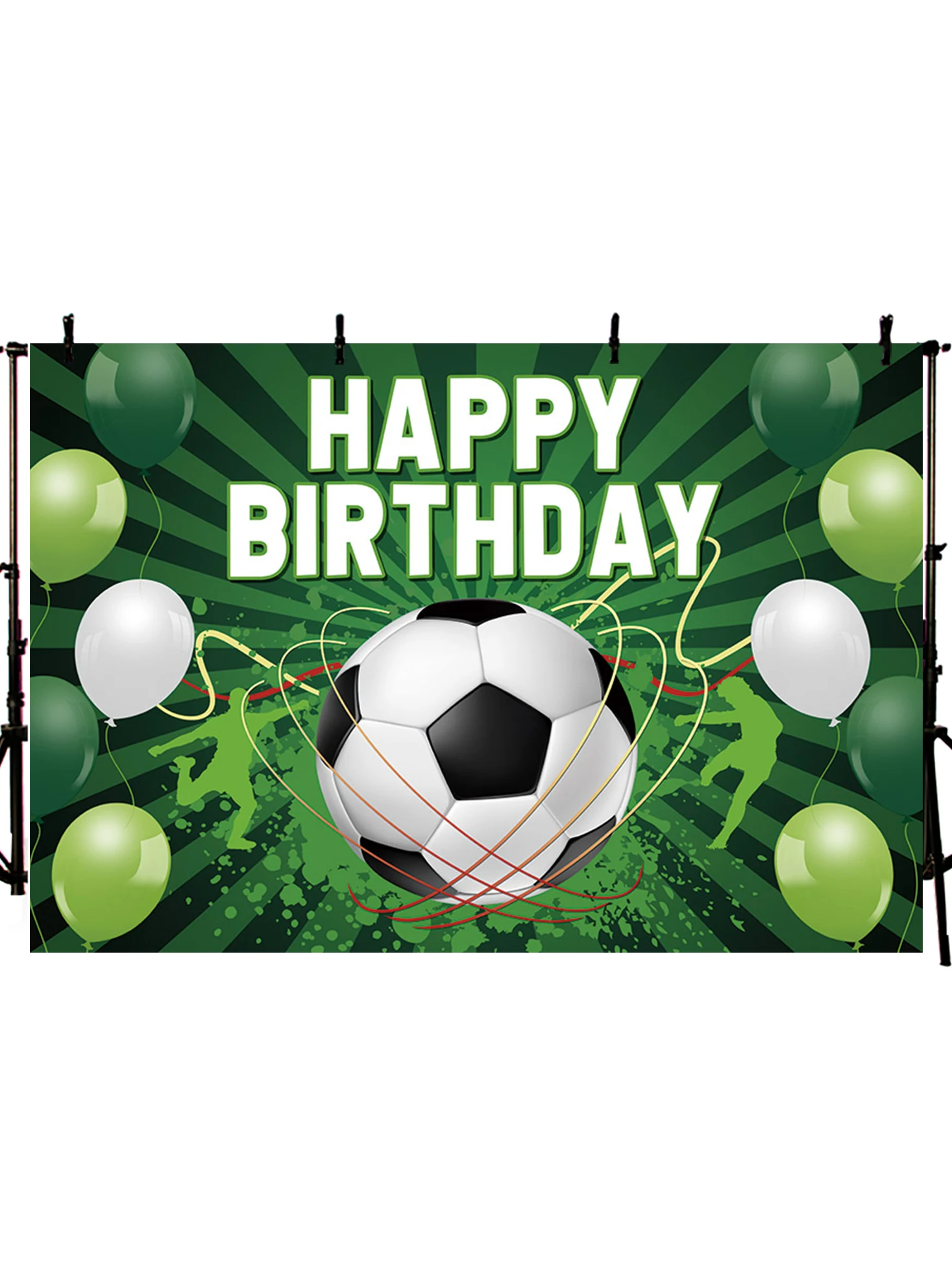 Football Birthday Backdrop Sports Boy Man Soccer Themed Party Decorations Photography Background Baby Shower Supplies