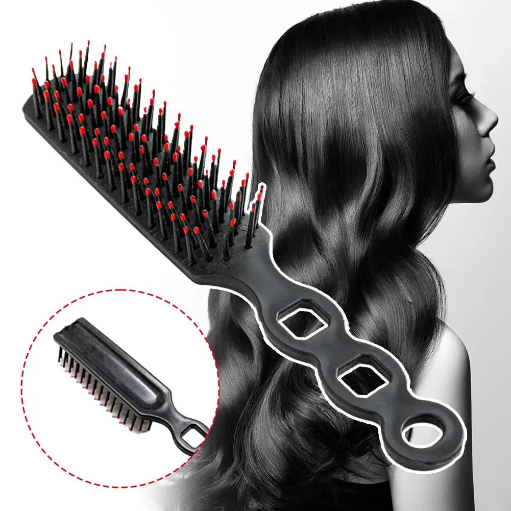 

Black hair styling comb, black rib comb, creative hair styling comb, massage comb, curly hair styling comb, rib com