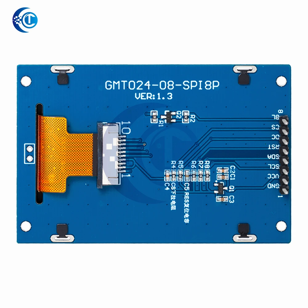 2.4 / 2.8 / 3.5 بوصة 240x320 320x480 SPI 2.4 "TFT وحدة المنفذ التسلسلي 5 فولت/3.3 فولت PCB محول ST7789V/ST7796S شاشة الكريستال السائل لاردوينو #2