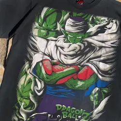 Japanese Cartoon Animation Dragon Ball Piccolo The Great Short-sleeved T-shirt for Men and Women Loose Two-dimensional