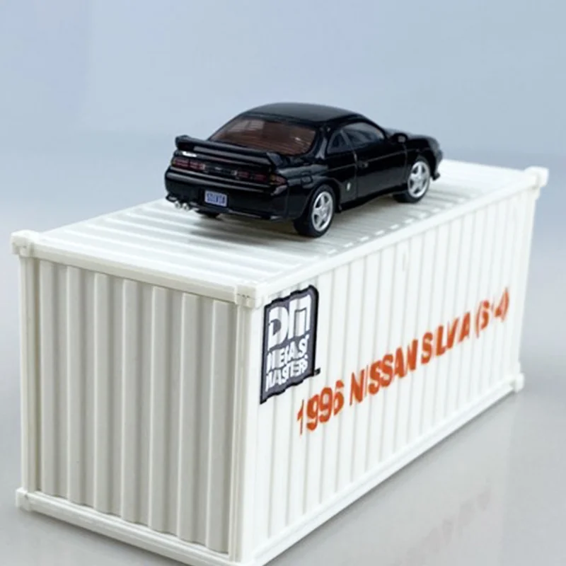 DM Diecast Original 1:64 Alloy 1999 NISSAN SILVIA S14 Mini Toy Car Simulation Classic Model Hobby & Collectibles Souvenir Gift