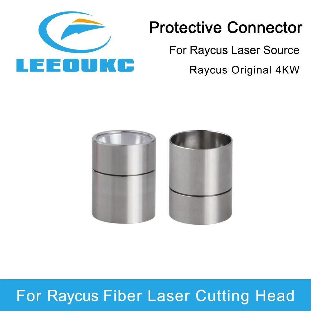 Raycus Output Connector Protective Lens Group QBH Proterctive Windows 0-4kW for Raycus Raytools WSX Fiber Laser Source Cable