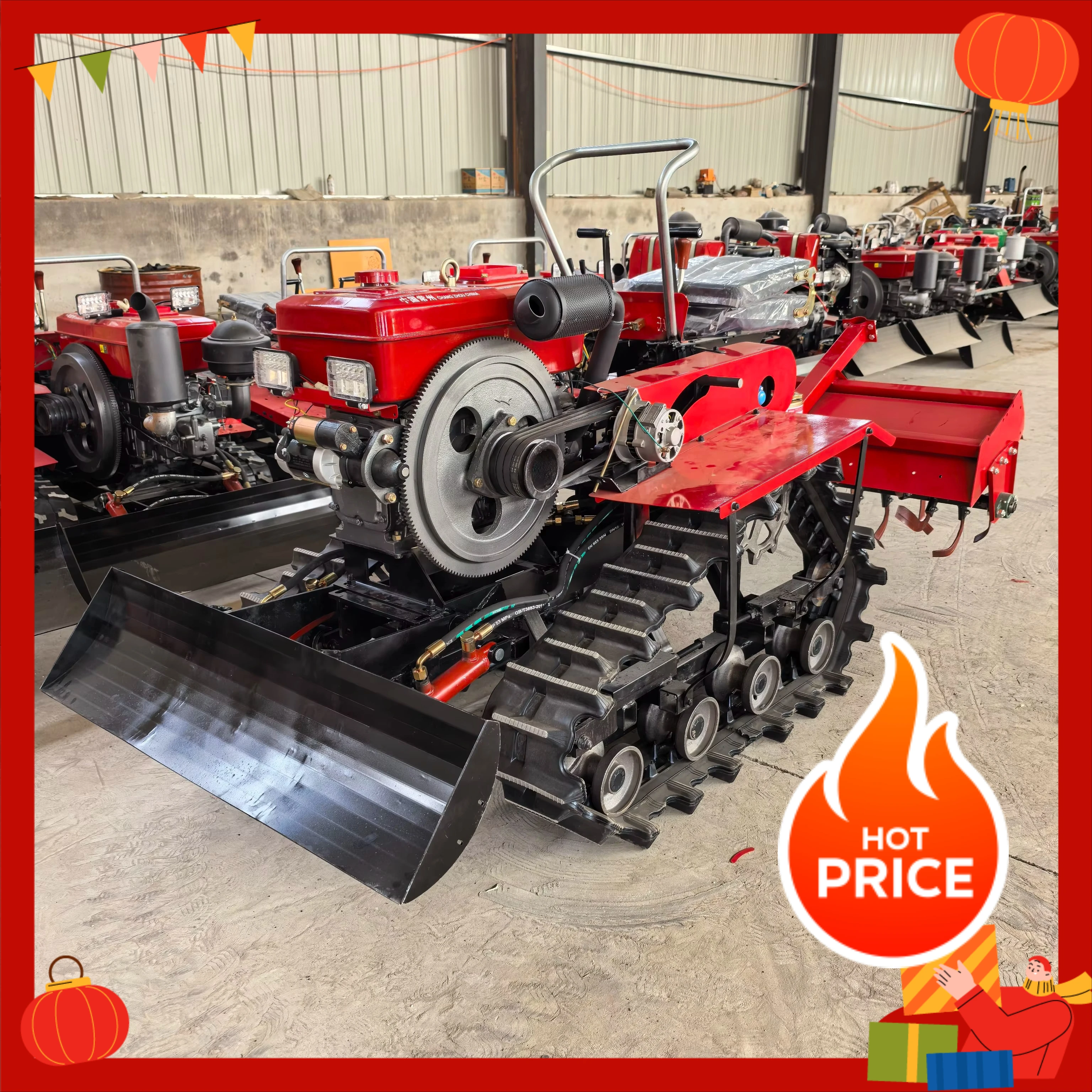 Factory Direct 25-50HP Mini Tillers, Reliable Quality & Guaranteed After-Sales