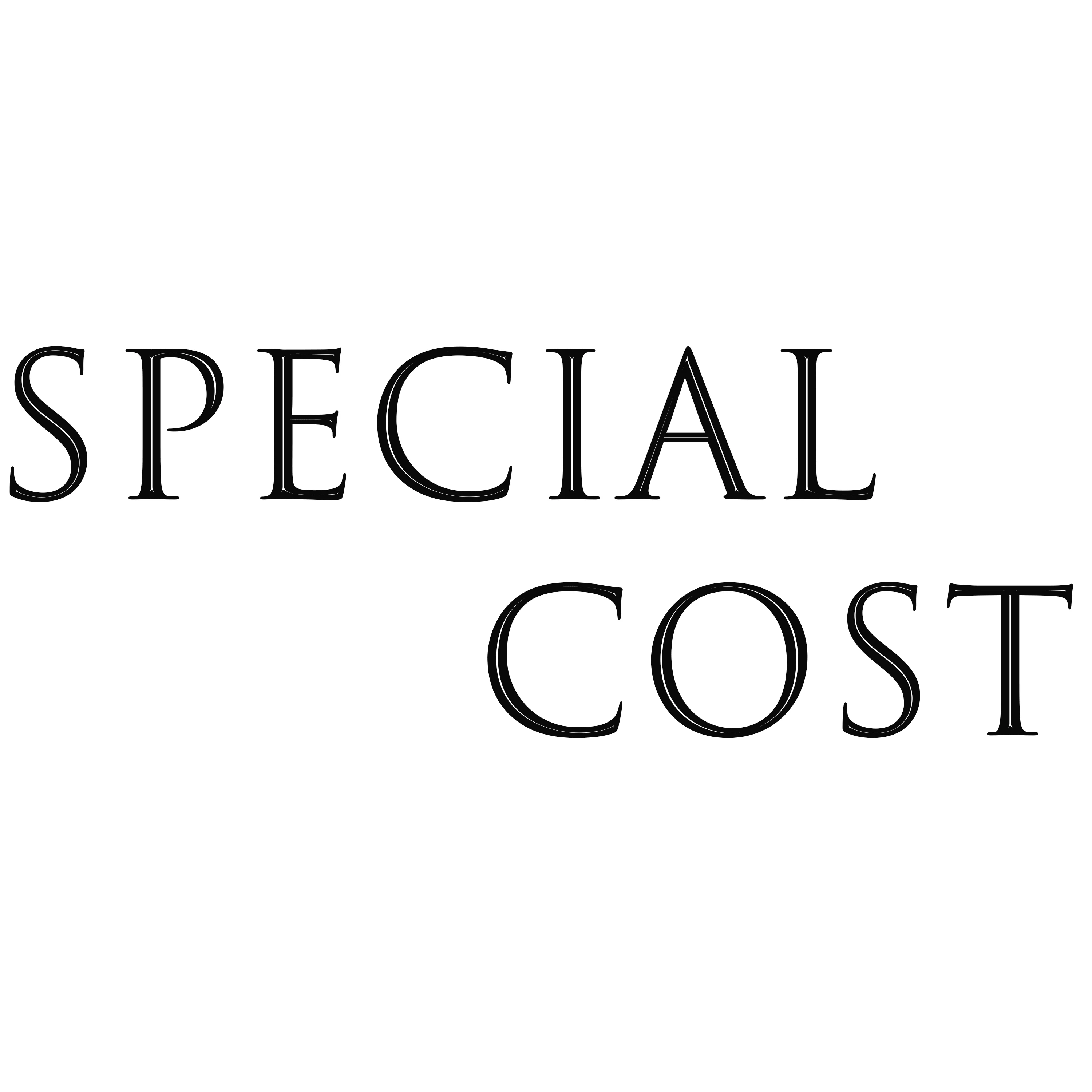 

Special cost