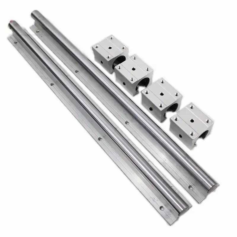 

Aluminium round support rails Linear rails with bearings and motor