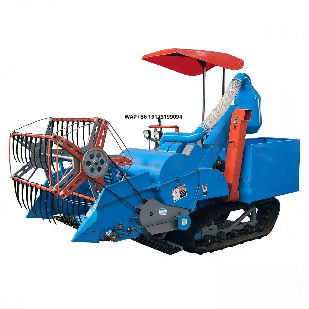 32 MINI Harvester for Mountainous and Hilly Regions for Wheat and Rice