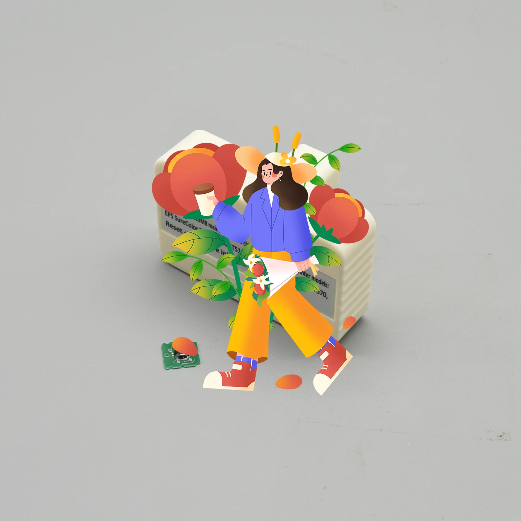 

SC13MB S210057 Устройство сброса чипа резервуара для обслуживания чернил для принтера Epson T2100 T3100 T5100 T2170 T3170 T5170 T3170 F570 F571 F500