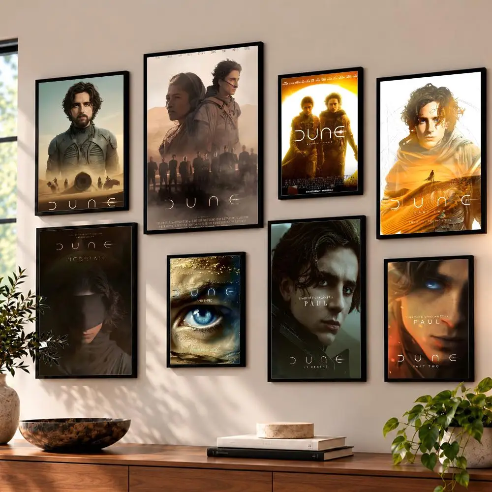 movie Dune Poster Poster HD Self Adhesive Waterproof Wall Art Print Bedroom Living Room Decor Gift
