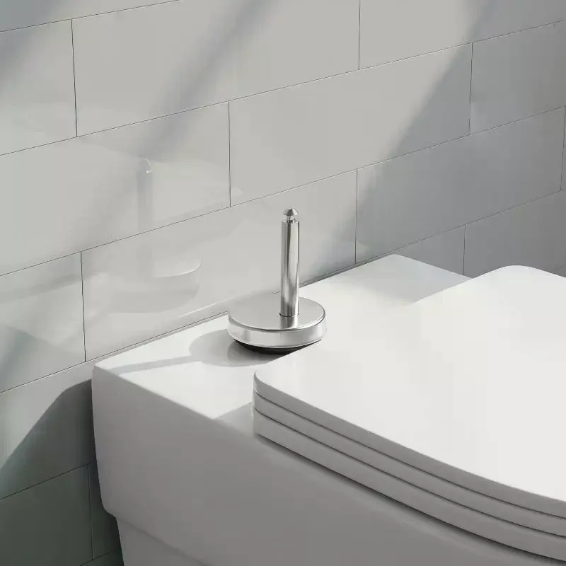 Toilet Seats Toilet Hinges Accessories Fixing Bolts Plumbing & Fixtures Stainless Steel Toilet Lid Hinge For Back-to-wall 1Pair